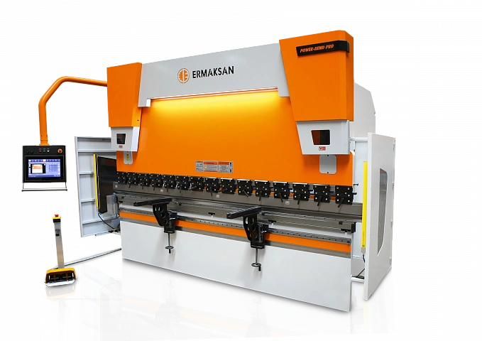Гидравлический листогибочный пресс Ermaksan Power Bend Pro 3100-100 + моторизированное бомбирование