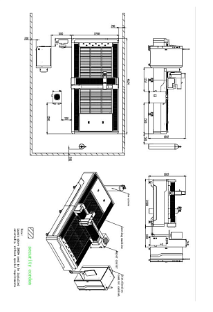 Лазерный станок по металлу F-3015 6000W